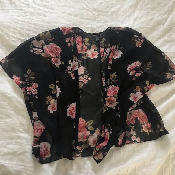 Forever 21 Sweaters - Floral Kimono